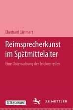 Reimsprecherkunst im Spätmittelalter: Eine Untersuchung der Teichnerreden