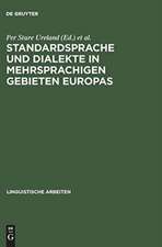 Standardsprache und Dialekte in mehrsprachigen Gebieten Europas: Akten des 2. Symposiums über Sprachkontakt in Europa, Mannheim 1978