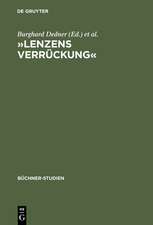 »Lenzens Verrückung«: Chronik und Dokumente zu J. M. R. Lenz von Herbst 1777 bis Frühjahr 1778