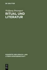 Ritual und Literatur