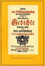 Anthologie. Herrn von Hoffmannswaldau und andrer Deutschen auserlesener und bißher ungedruckter Gedichte Siebender Theil: Nach dem Druck vom Jahre 1727 mit einer kritischen Einleitung und Lesarten sowie einem Anhang 