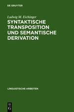 Syntaktische Transposition und semantische Derivation: die Adjektive auf -isch im heutigen Deutsch