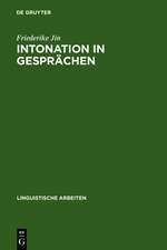 Intonation in Gesprächen: ein Beitrag zur Methode der kontrastiven Intonationsanalyse am Beispiel des Deutschen und Französischen