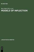 Models of Inflection