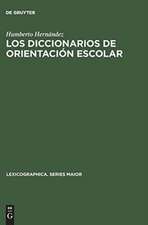 Los diccionarios de orientación escolar: Contribución al estudio de la lexicografía monolingüe española ; with an English summary