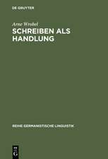 Schreiben als Handlung