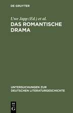 Das romantische Drama: Produktive Synthese zwischen Tradition und Innovation