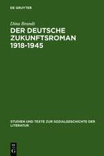 Der deutsche Zukunftsroman 1918-1945: Gattungstypologie und sozialgeschichtliche Verortung