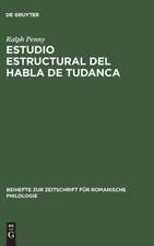 Estudio estructural del habla de Tudanca