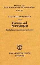 Numerus und Nominalaspekt: Eine Studie zur romanischen Apprehension