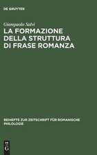 La formazione della struttura di frase romanza: Ordine delle parole e clitici dal latino alle lingue romanze antiche