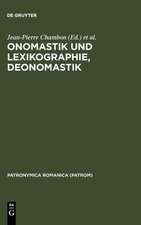 Onomastik und Lexikographie, Deonomastik