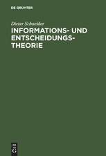 Informations- und Entscheidungstheorie