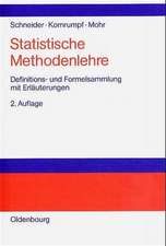 Schneider: Statist. Methodenlehre