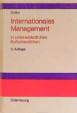 Internationales Management in unterschiedlichen Kulturbereichen