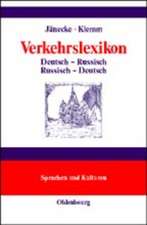 Verkehrslexikon: Deutsch-Russisch · Russisch-Deutsch