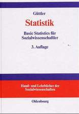 Statistik: Basic Statistics für Sozialwissenschaftler