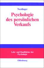 Psychologie des persönlichen Verkaufs