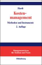 Kostenmanagement: Methoden und Instrumente