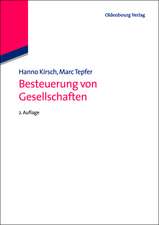 Besteuerung von Gesellschaften