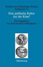 Eine politische Kultur (in) der Krise?: Die 