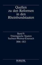 Thüringische Staaten Sachsen-Weimar-Eisenach 1806-1813