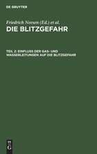 Einfluß der Gas- und Wasserleitungen auf die Blitzgefahr