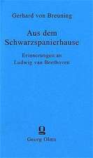 Aus dem Schwarzspanierhause. Erinnerungen an Ludwig van Beethoven aus seiner Jugendzeit