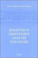 Didaktisch orientierte Analyse von Musik