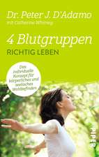 4 Blutgruppen - Richtig leben