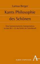 Kants Philosophie des Schönen