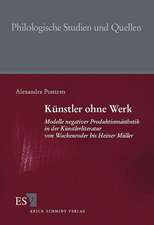 Künstler ohne Werk