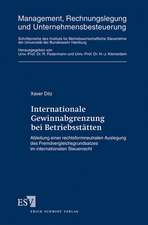 Internationale Gewinnabgrenzung bei Betriebsstätten