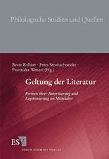 Geltung der Literatur