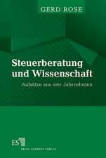 Steuerberatung und Wissenschaft