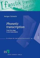 Phonetic Transcription