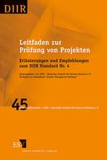 Leitfaden zur Prüfung von Projekten