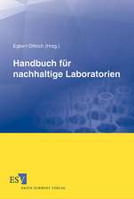 Handbuch für nachhaltige Laboratorien