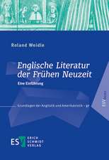 Englische Literatur der Frühen Neuzeit