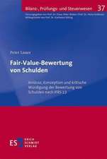 Fair-Value-Bewertung von Schulden