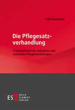 Die Pflegesatzverhandlung