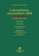 Unternehmensteuerreform 2008