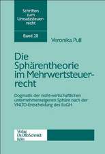 Sphärentheorie im Mehrwertsteuerrecht