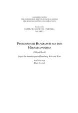 Ptolemäische Bankpapyri aus dem Herakleopolites (P.Herakl.Bank)