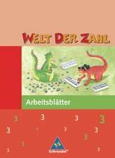 Welt der Zahl 3. Arbeitsheft. Nord