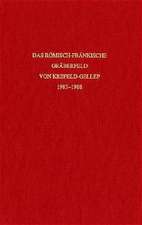 Das römisch-fränkische Gräberfeld von Krefeld-Gellep 1983-1988