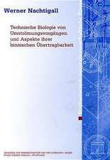 Technische Biologie von Umströmungsvorgängen und Aspekte ihrer bionischen Übertragbarkeit