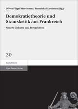 Demokratietheorie und Staatskritik aus Frankreich