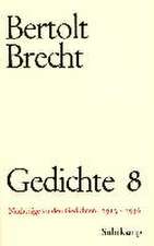 Gedichte VIII