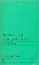 Literaturgeschichte als Provokation